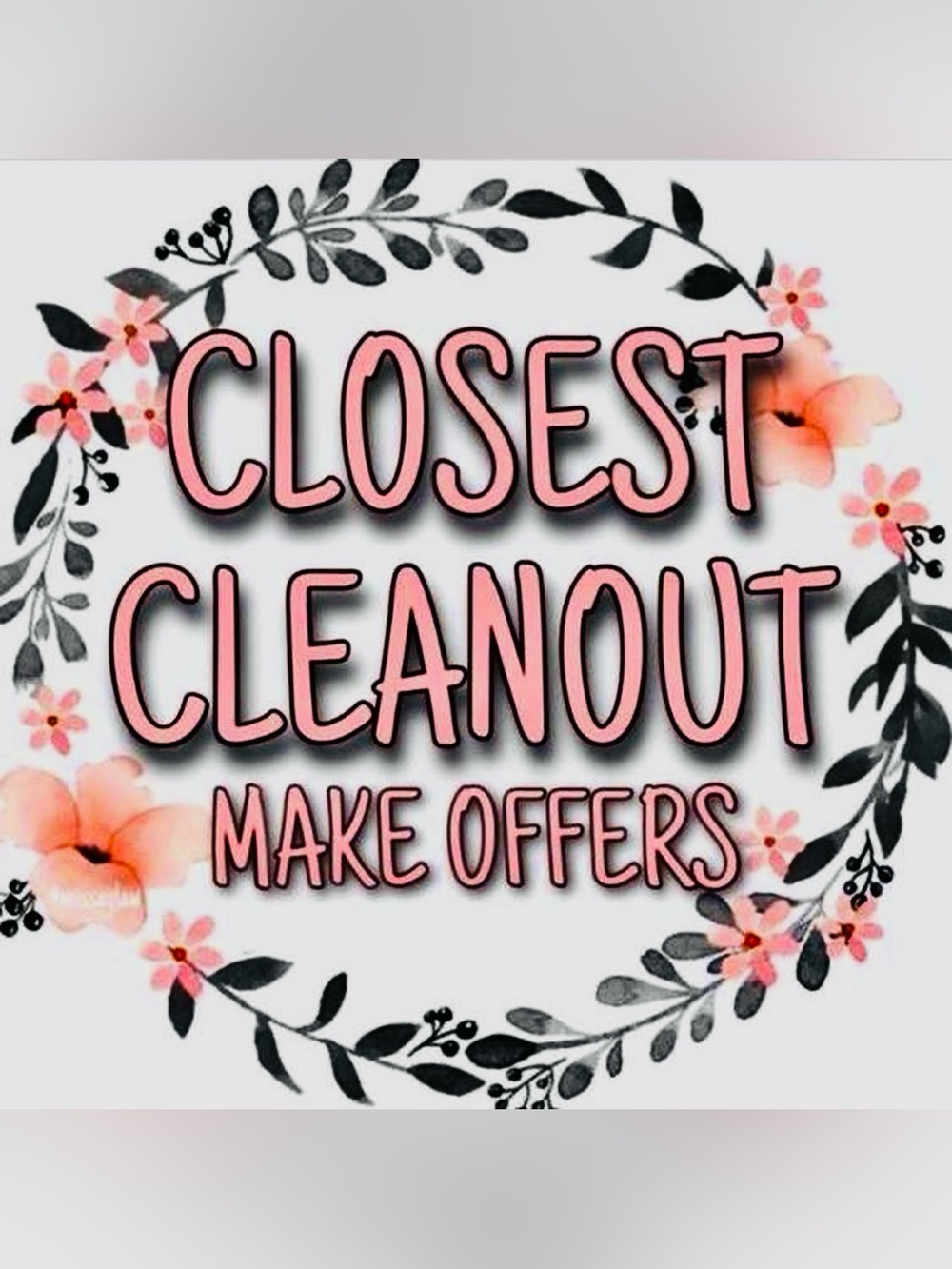 🦋CLOSET CLEAN OUT MAKE OFFERS🦋